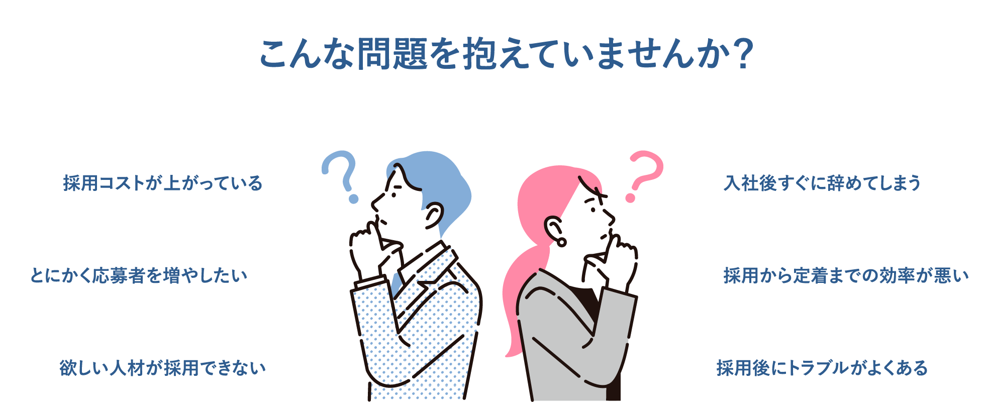 こんな問題を抱えていませんか？